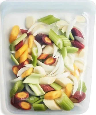 Imagen del producto de Bolsa de silicona reutilizable de gran tamaño