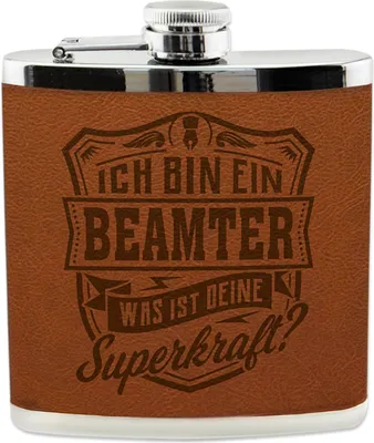 Produktbild von Echter Kerl Flachmann Beamter