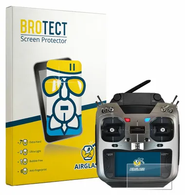 Produktbild von BROTECT Schutzglas für Robbe Futaba T16IZ Super Schutzfolie Panzer Folie Glas Display Schutz klar