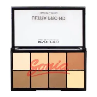 Zdjęcie produktu dla Makeup Revolution Ultra HD Pro Powder Contour Light Medium Kit puder prasowany 20g