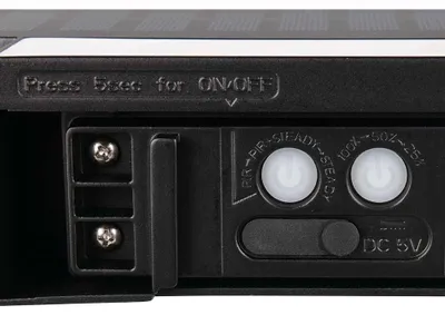 Immagine prodotto di LED, lampada da parete, nera, SMD, sensore, Up Down, funzionamento a batteria, L 21,5 cm