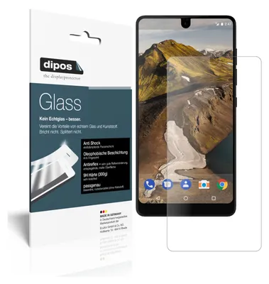 Obrázek produktu pro 2x ochranná fólie pro Essential PH-1 matná - Anti-Shock 9H fólie dipos Glass plastové sklo