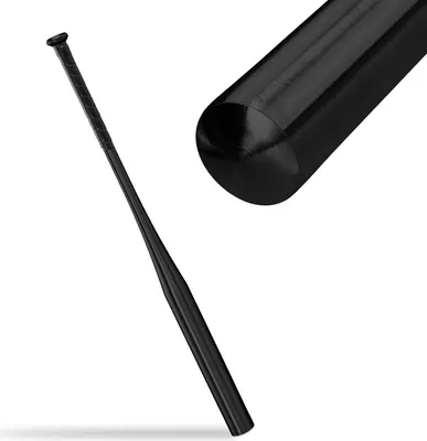Produktbild von Aluminium Baseballschläger 34 Zoll 86 cm rutschfest leicht schwarz Hobby Freizeit