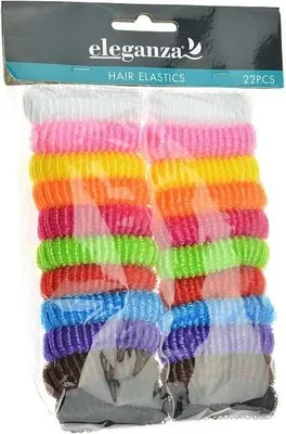 Obrázek produktu pro Elastické gumičky do vlasů - Set 22ks.