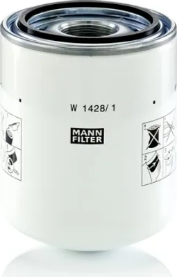 Obrázok produktu pre Originálny filter MANN-FILTER pracovnej hydrauliky W 1428/1