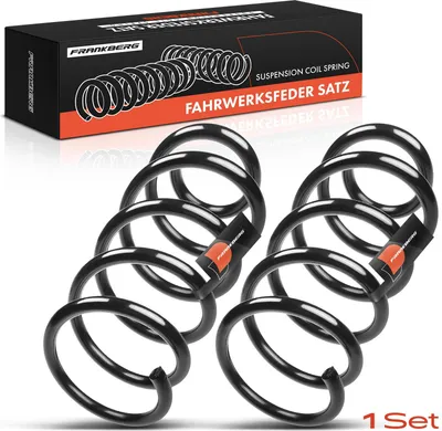 Immagine prodotto di Frankberg 2x molla sospensione asse posteriore per Opel Corsa D S07 1.0L 1.2L 1.4L 1.6L 2006-2014