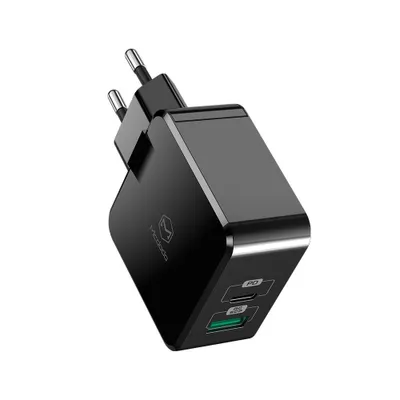 Obrázok produktu pre Mcdodo nabíjačka 220V, USB / USB C Power Delivery, 30W, čierna