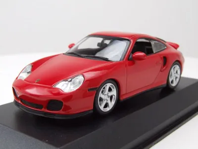 Produktbild von Porsche 911 (996) Turbo 1999 rot Modellauto 1:43 Maxichamps