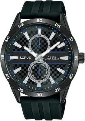 Obrázek produktu pro Pánské hodinky Lorus SPORTS černé (Ø 40 mm)