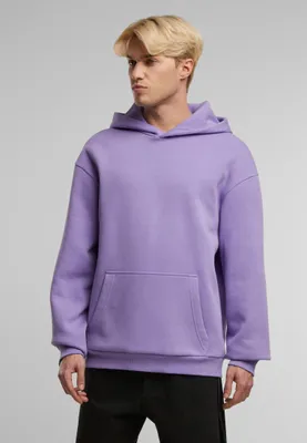 Produktbild von Urban Classics Herren-Kapuzenpullover mit Kapuze Awore lila XXL