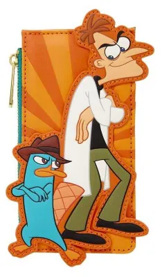 Imagen del producto de Porta tarjetas Dr. Doofenshmirtz y Perry el ornitorrinco