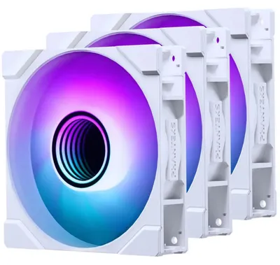 Produktbild von M25G2-120 D-RGB Triple Pack (weiß, 3er-Pack, 120 mm)