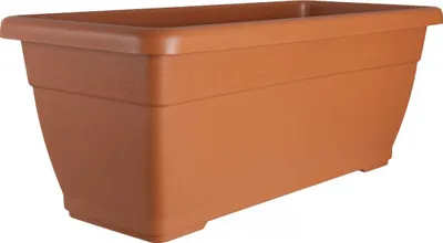 Produktbild von Geli Pflanztrog PLATO Terracotta 80 x 37 cm - Kunststoff