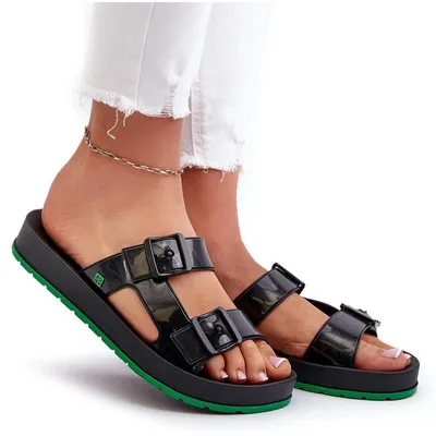 Produktbild von Damen Sandalen mit flacher Sohle ZAXY LL285073 Schwarz 35/36