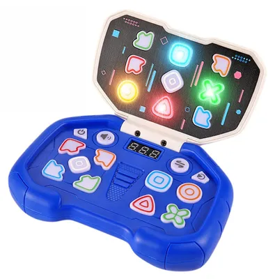 Produktbild von Reaktionsspiel,Pop Handheld-Spiel,Tragbares Lernspielzeug fuer Kinder & Erwachsene,Reaktionsspiel kinder,Geburtstags Geschenke, Party Spielzeug Kinderspielzeug fuer Jungen und Maedchen,Blau