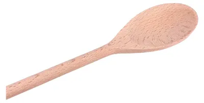 Produktbild von Kochlöffel aus Holz, 35 cm lang, oval