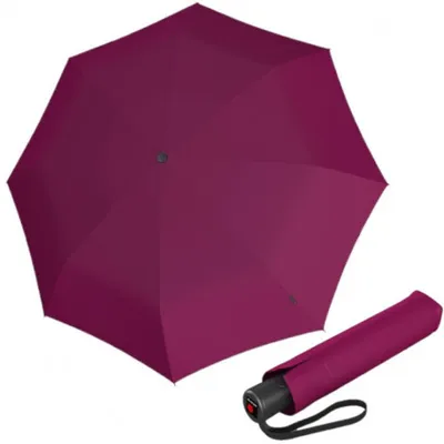 Zdjęcie produktu dla Knirps KNIRPS A.200 MEDIUM VIOLET - elegancki damski parasol w pełni automatyczny