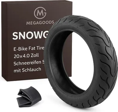 Obrázek produktu pro Sada sněžných plášťů pro elektrokola Fat Tire 20x4,0 palce s vnitřní duší DE.