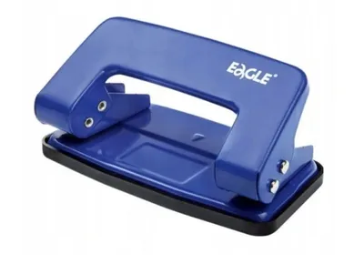 Produktbild von Adler Locher 709 Blau – Hochleistungs-Bürolocher für bis zu 30 Blatt