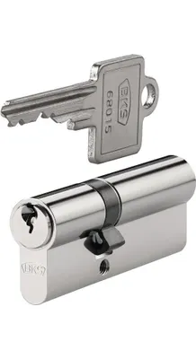 Produktbild von BKS Profil-Doppelzylinder PZ 8812 DIN 18252 Klasse P 2 Länge A 31mm Länge B 50mm N - B 8812 0018