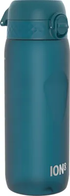 Produktbild von ion8 Trinkflasche, 750ml, Auslaufsicher, Einhandöffnung, Sichere Verriegelung, Spülmaschinenfest, BPA-frei, Tragegriff, Klappdeckel, Handgeformter Griff, Leicht zu Reinigen, Klimaneutral, Blaugrün