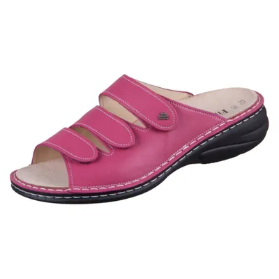 Produktbild von Finn Comfort Hellas Damenpantolette, Leder, Azalea, Bequem - Damenschuhe Pantolette /  Zehentrenner, Mehrfarbig, leder (nube)