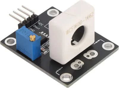 Obrázok produktu pre Modul Hallovho snímača prúdu Detektorová doska Nastaviteľný 3 70A Skrat DC��100A Nadprúdová ochrana DC5V WCS1600