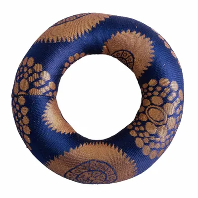 Produktbild von Klangschalenkissen - blau 12,5cm