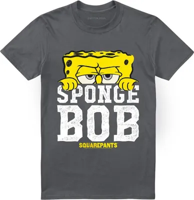 Produktbild von SpongeBob SquarePants - T-Shirt für Herren/Damen Uni TV26809 (S) (Holzkohle)