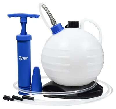 Productafbeelding van Olie-afzuigpomp - 6 liter - Handmatig - Met verlengslangen