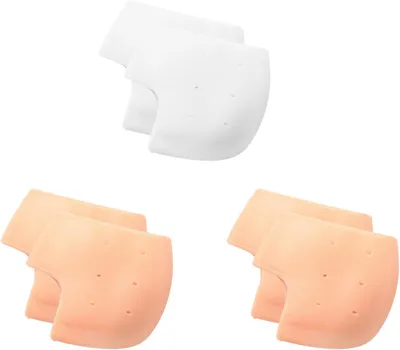 Imagen del producto de Almohadillas de silicona para el talón, 3 pares, para proteger el talón y usar en zapatos