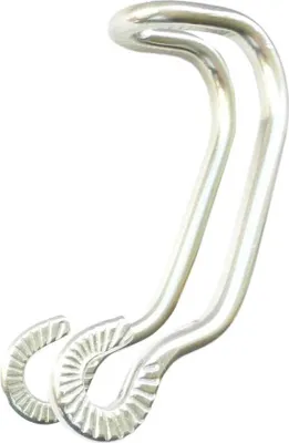 Immagine prodotto di Staffa per fari b&m 475D in acciaio inox grezzo Lunghezza 45 mm Gambo 18 mm