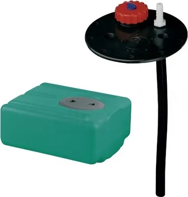 Image de allpa Réservoir d'eau potable en polyéthylène, 97l, 950x390x290mm (H : +30mm kit de remplissage) : 45l