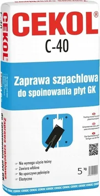 Produktbild von Fugenmörtel für Gipskartonplatten C-40 5kg