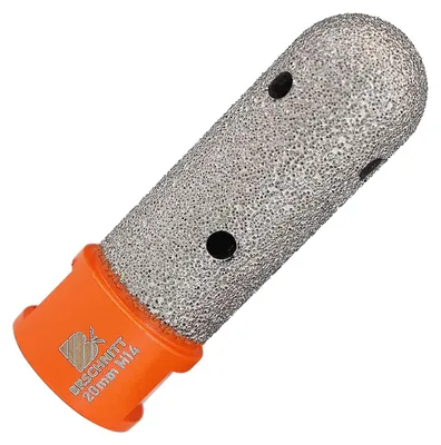 Immagine prodotto di Punte da trapano diamantate da 20 mm, filettatura M14, lunghezza 50 mm, per piastrelle e Vetroceramica