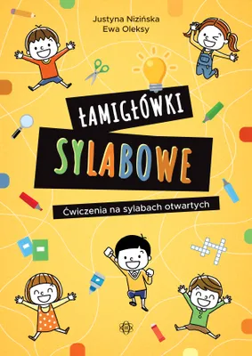 Immagine prodotto di Łamigłówki sylabowe ćwiczenia na sylabach Justyna Nizińska Ewa Oleksy