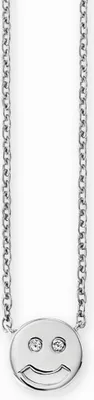 Produktbild von cai Collier 925/- Sterling Silber 39+5cm weiß Zirkonia weiß 135250093-44