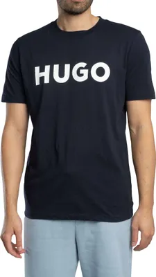 Produktbild von HUGO Dulivio Grafik-T-Shirt, Blau XXL
