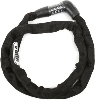 Immagine prodotto di Portachiavi Steel-O-Chain 5805C - Lucchetto a combinazione - Spessore 5 mm - Livello di sicurezza 4 - 110 cm - Nero