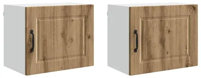 Produktbild von vidaXL Wandschrank PORTO 2 pcs Artisan-Eiche Holzwerkstoff