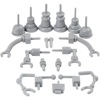 Produktbild von Creativ Company 78277, Materialien für Kunst-/Bastelset für Kinder, Kunststoff, Grau, 19 Stück(e)