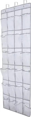 Produktbild von Türorganizer für Schuhe - multifunktionale Aufbewahrungstasche - 24 Fächer - für Schlafzimmer und Wohnzimmer