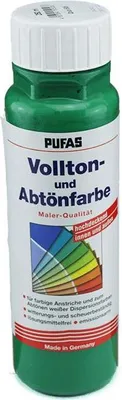 Produktbild von PUFAS Vollton- und Abtönfarbe250 ml  505 grün
