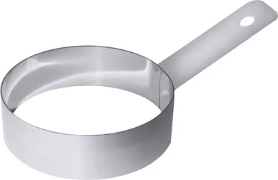 Produktbild von Eierring, Omlettering, Edelstahl, Ø8,5cm- 12,5cm wählbar : 12,5 cm Variante: 12,5 cm