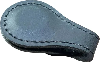 Zdjęcie produktu dla INF Ręcznie Robiona Skórzana Zakładka Magnetyczna - Vintage Marker do Stron Czarny