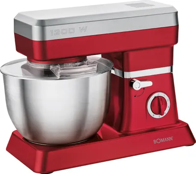 Produktbild von Bomann Standmixer 1200 W Rot und Silber KM 398 CB
