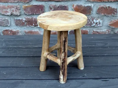 Obrázok produktu pre Teaková stolička H22 cm