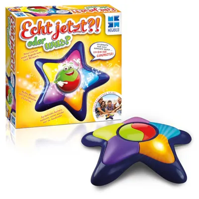Immagine prodotto di MEGABLEU | Davvero ora o cosa? | Quiz per bambini e adulti | divertente gioco per famiglie con 1000 domande | giochi per feste | gioco per cervelloni e giochi di società | per 2-5 giocatori dagli 8 anni in su