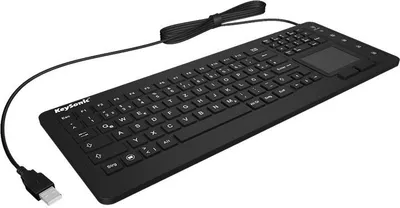 Obrázok produktu pre Klávesnica KeySonic KSK-6231INEL Univerzálna USB QWERTZ Nemecká biela