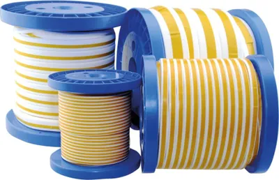 Produktbild von Flachdichtungsband PTFE, DIN 4360, 3,0mm B10mm, Spule 10m